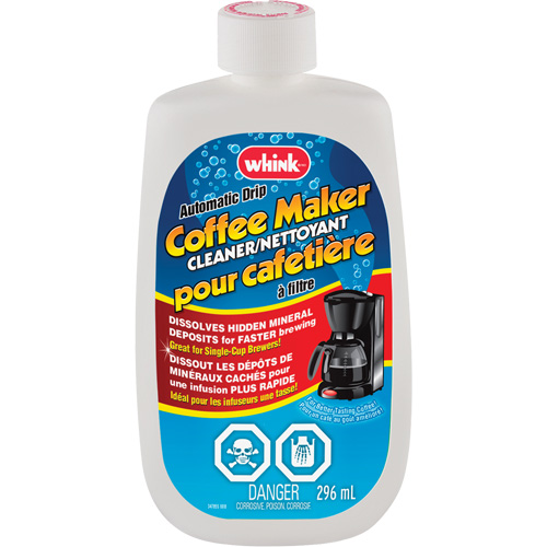 Nettoyant pour cafeti&egrave;re &agrave; filtre Whink, 296 ml, Bouteille Nuna Depot Inc.