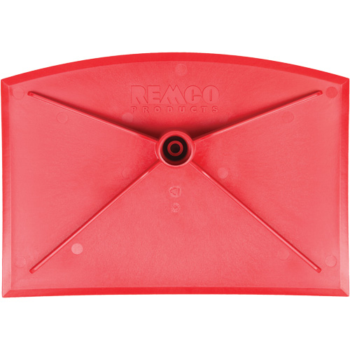 T&ecirc;te de binette pour service alimentaire, Rouge, 8" la x 11-1/4" lo Nuna Depot Inc.