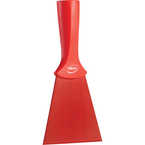 Grattoir en nylon avec poign&eacute;e filet&eacute;e, Rouge, 4" la x 8" lo Nuna Depot Inc.