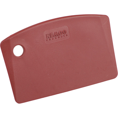 Metal Detectable Mini Bench Scraper, Red, 5-1/4" W x 3-2/5" L Nuna Depot Inc.
