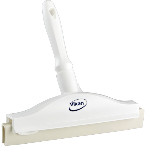 Double Blade Ultra Hygiene Squeegee, 10", White Nuna Depot Inc.