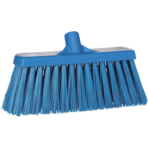 Balai-brosse robuste, Crins Ferme, 13", Polyester, Bleu Nuna Depot Inc.