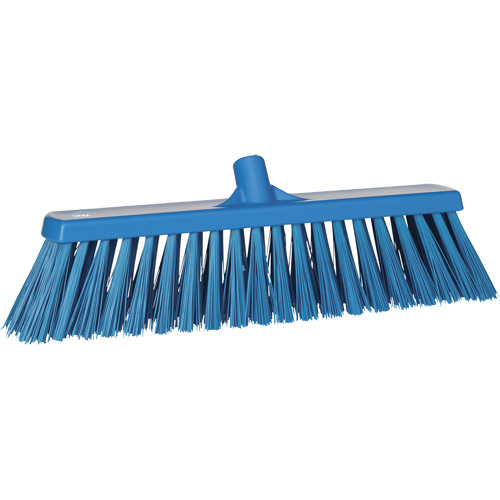 Balai-brosse robuste, Crins Ferme, 20", Polyester, Bleu Nuna Depot Inc.