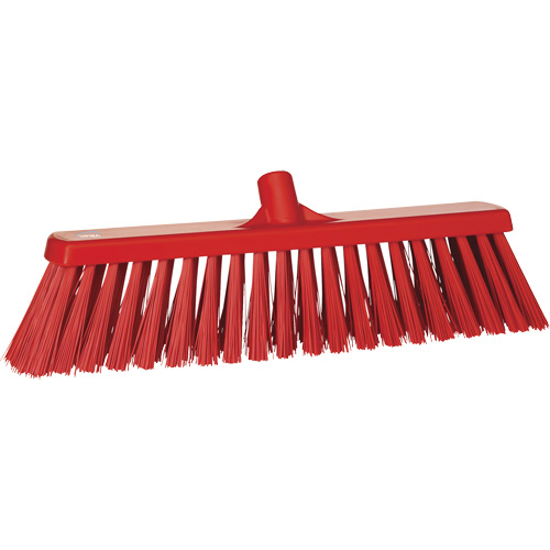 Balai-brosse robuste, Crins Ferme, 20", Polyester, Rouge Nuna Depot Inc.