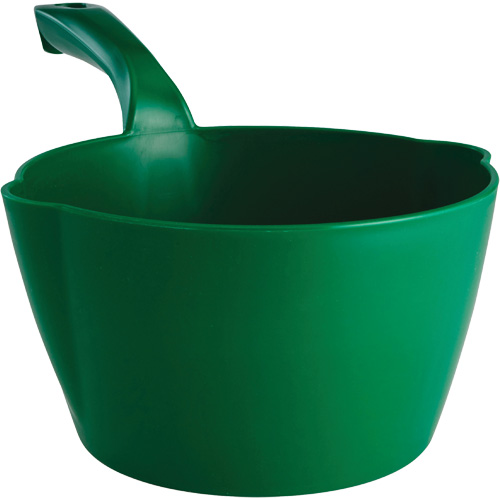 Round Bowl Scoop, Plastic, Green, 64 oz. Nuna Depot Inc.