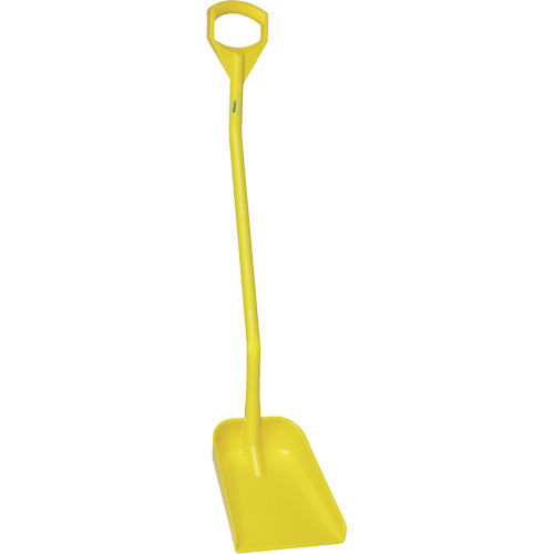 Ergonomic Small Blade Shovel, 50" Length, Plastic, Yellow Nuna Depot Inc.