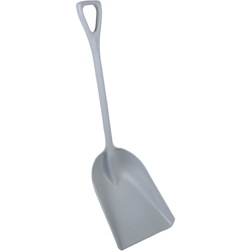 Pelle monobloc perceptible par d&eacute;tecteur de m&eacute;tal, Lame 13-3/4" x 17", Longueur de 42-1/2", Plastique, Gris Nuna Depot Inc.