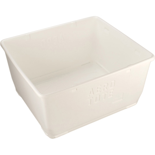 Aero-Tote Tub with Drain Plug, Plastic, White Nuna Depot Inc.