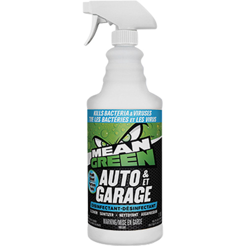 D&eacute;sinfectant pour lautomobile et le garage Mean Green, 1,18 L, Bouteille &agrave; g&acirc;chette Nuna Depot Inc.