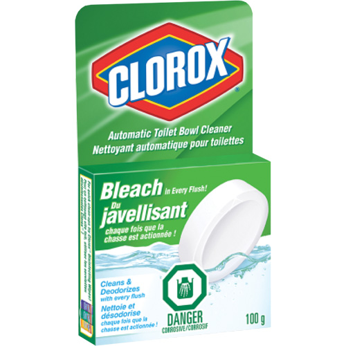 Nettoyant automatique &agrave; l'eau de Javel pour toilettes, 100 g, Tampon Nuna Depot Inc.