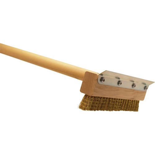 Brosse &agrave; four commerciale et four &agrave; pizza, Laiton, Longueur 40" Nuna Depot Inc.