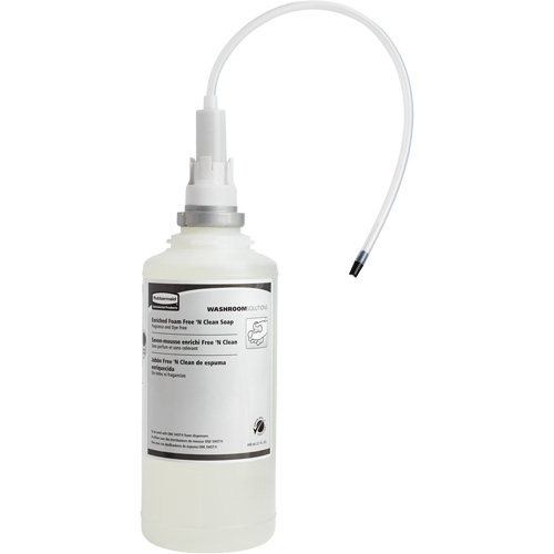 Recharge de savon mousse sans parfum ni colorant pour les mains OneShot, Mousse, 1600 ml, Sans parfum Nuna Depot Inc.