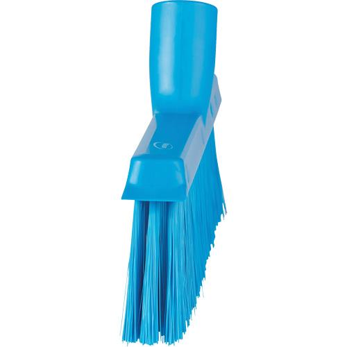 Balai biseaut&eacute; avec pas de vis inclin&eacute;, Crins Moyen, 10", Polyester, Bleu Nuna Depot Inc.