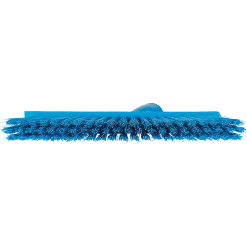 Balai biseaut&eacute; avec pas de vis inclin&eacute;, Crins Moyen, 10", Polyester, Bleu Nuna Depot Inc.