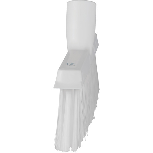 Balai biseaut&eacute; avec pas de vis inclin&eacute;, Crins Moyen, 10", Polyester, Blanc Nuna Depot Inc.