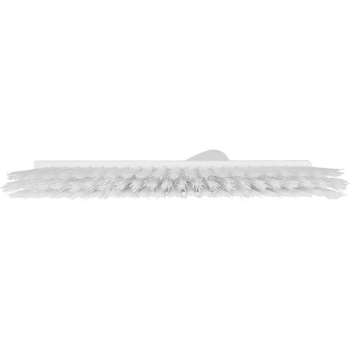 Balai biseaut&eacute; avec pas de vis inclin&eacute;, Crins Moyen, 10", Polyester, Blanc Nuna Depot Inc.