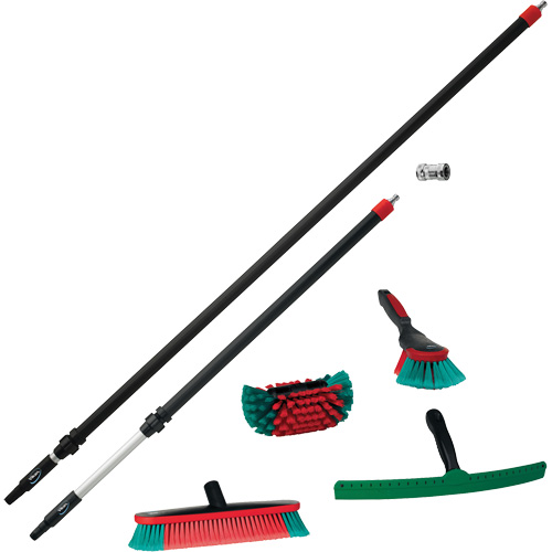 Ensemble d'outils de la s&eacute;rie Transport pour le nettoyage de l'ext&eacute;rieur de camion gros porteur Nuna Depot Inc.