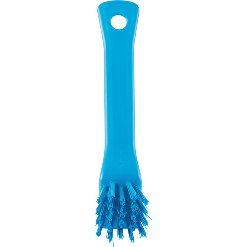 Brosse avec rebord grattoir, Soies Ferme, Longueur de 6", Bleu Nuna Depot Inc.