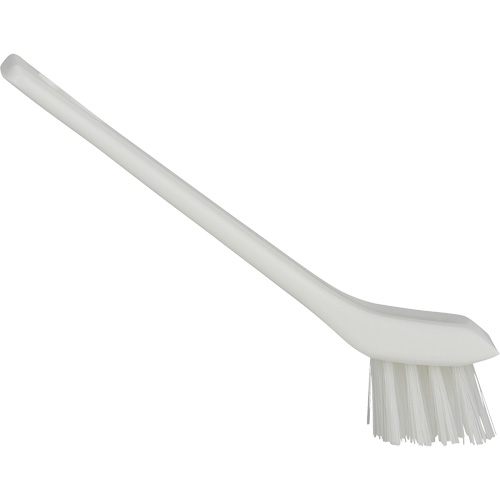Brush with Scraping Edge, Stiff Bristles, 6" Long, White Nuna Depot Inc.
