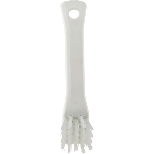 Brush with Scraping Edge, Stiff Bristles, 6" Long, White Nuna Depot Inc.