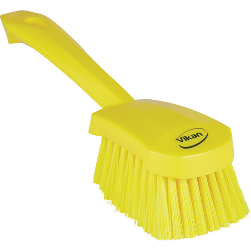Short-Handled Washing Brush, Soft Bristles, 10-1/2" Long, Yellow Nuna Depot Inc.