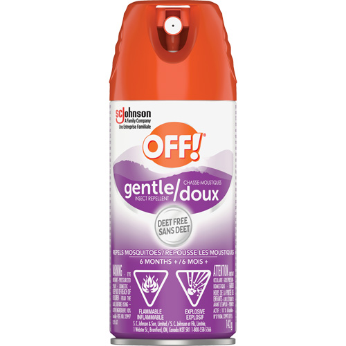 R&eacute;pulsif &agrave; insectes doux Off!, Sans DEET, A&eacute;rosol, 142 g Nuna Depot Inc.