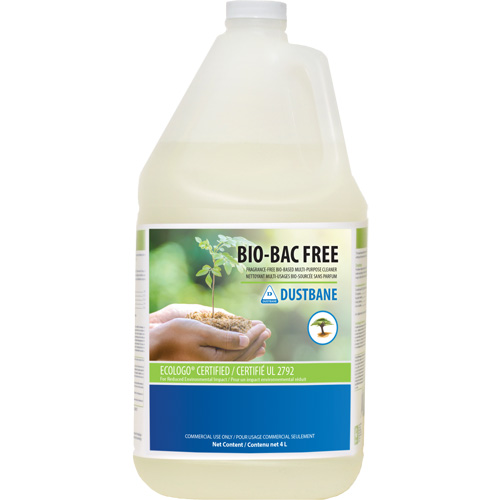 Nettoyant &agrave; usages multiples Bio-Bac Free, 4 L Nuna Depot Inc.