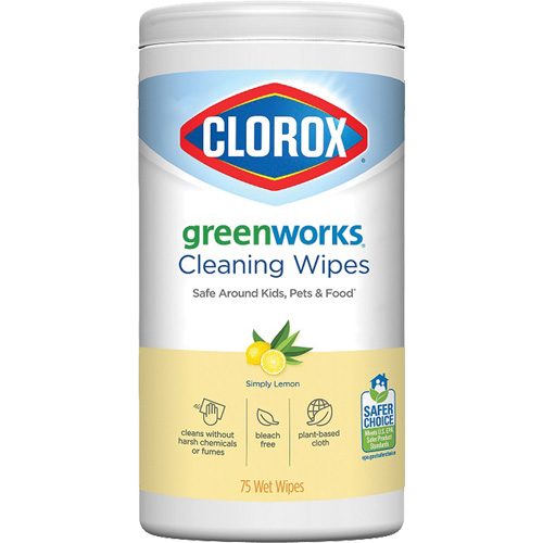 GreenWorks Cleaning Wipes, 75 Wipes Nuna Depot Inc.