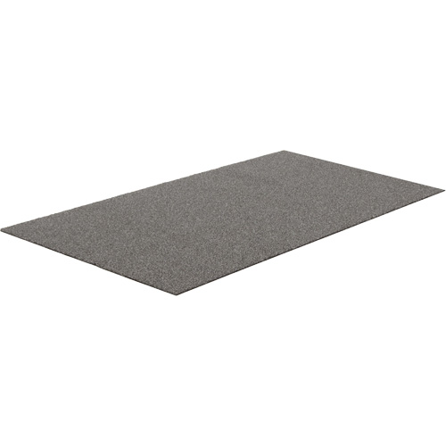 Tapis dint&eacute;rieur/ext&eacute;rieur Tundra, Latex/Polypropyl&egrave;ne, Grattoir Type, Motif Velours touffet&eacute;, 3-1/2' x 6', Charbon Nuna Depot Inc.