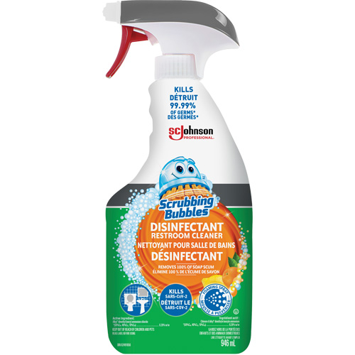 Scrubbing Bubbles&reg; Disinfecting Restroom Cleaner, 32 oz., Trigger Bottle Nuna Depot Inc.