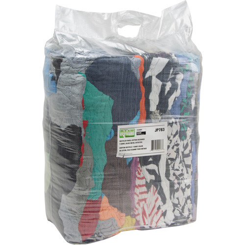 Chiffons fabriqu&eacute;s &agrave; partir de mat&eacute;riaux recycl&eacute;s, Coton, M&eacute;lange de couleurs, 25 lb Nuna Depot Inc.