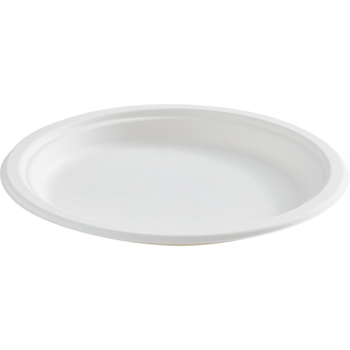 Assiette ronde en fibre compostable Nuna Depot Inc.