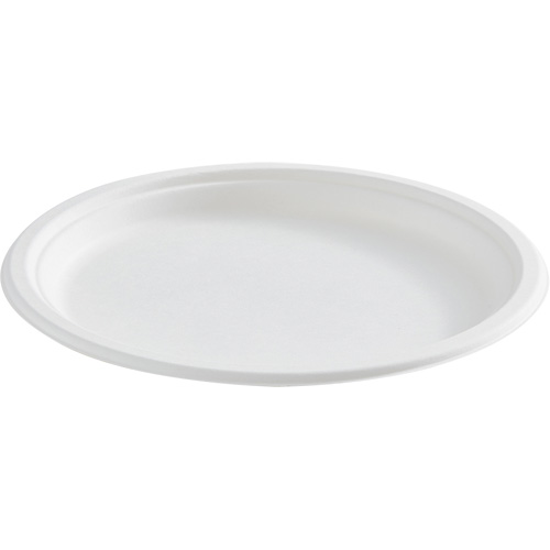 Assiette ronde en fibre compostable Nuna Depot Inc.