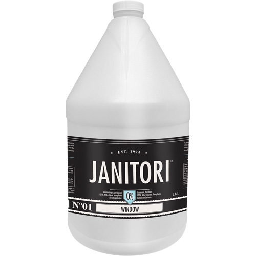 Janitori 01 Window Cleaner, 4 L, Jug Nuna Depot Inc.