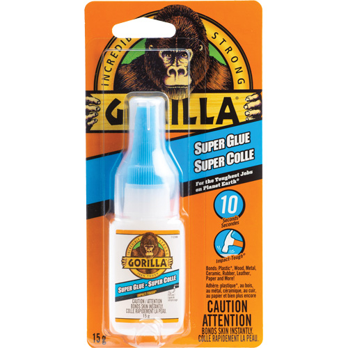 Super Glue, 15 g, Bottle, Clear Nuna Depot Inc.