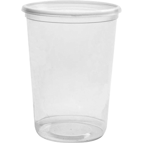 Contenant &agrave; charcuterie transparent sans couvercle Magik 32 oz, Plastique, Ronde Nuna Depot Inc.