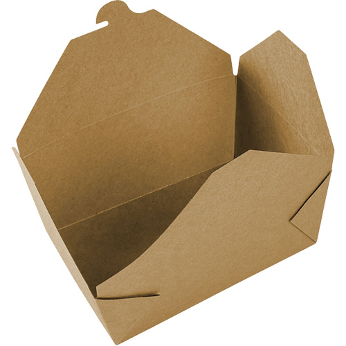 Kraft Take Out Food Containers, Corrugated, Rectangular Nuna Depot Inc.