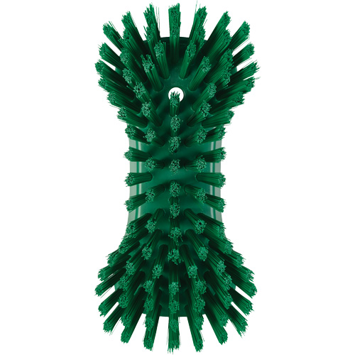 Hand Brush, Extra Stiff Bristles, 9-1/10" Long, Green Nuna Depot Inc.
