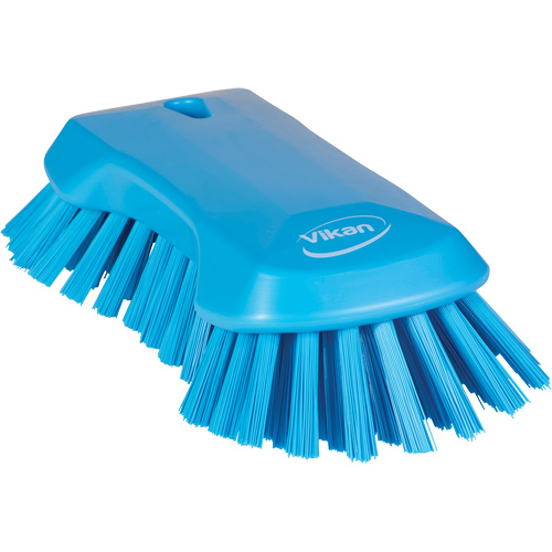 Brosse &agrave; main, Soies Tr&egrave;s ferme, Longueur de 9-1/10", Bleu Nuna Depot Inc.