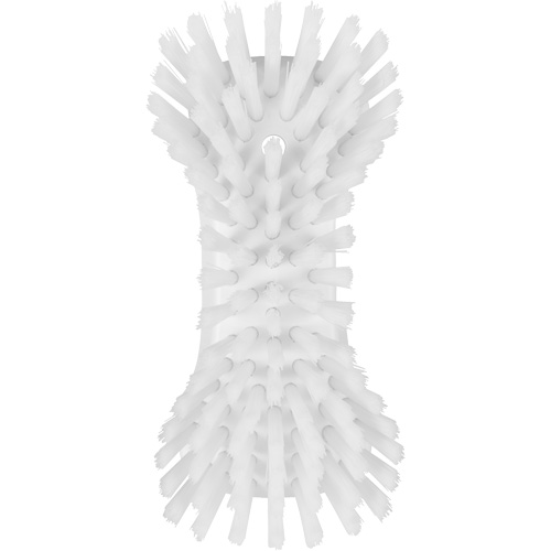 Brosse &agrave; main, Soies Tr&egrave;s ferme, Longueur de 9-1/10", Blanc Nuna Depot Inc.