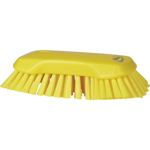 Hand Brush, Extra Stiff Bristles, 9-1/10" Long, Yellow Nuna Depot Inc.