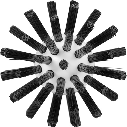 Cleaning Brush, Stiff Bristles, 5-7/10" Long, Black Nuna Depot Inc.