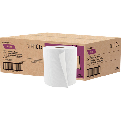 Rouleau de papier essuie-tout PRO Select, 1 pli, Standard, 1000' lo Nuna Depot Inc.