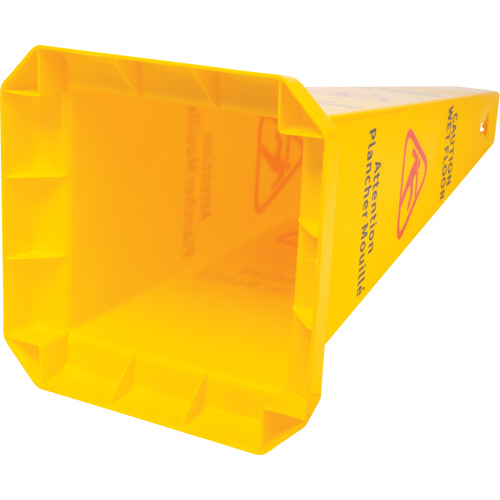 Wet Floor Safety Cone, Bilingual with Pictogram Nuna Depot Inc.