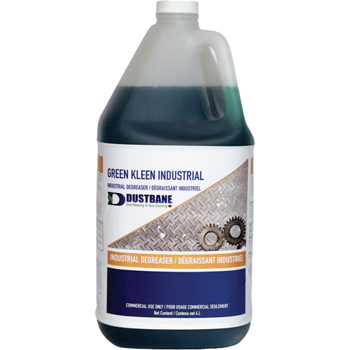 D&eacute;graissant industriel & nettoyant de r&eacute;sidu de refroidissant Green Kleen, 4 L, Cruche Nuna Depot Inc.