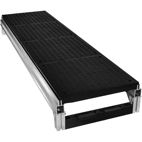 FOUNDATION Smooth Modular Aluminum Work Platform Kit, 36" W x 72" D, 400 lbs. Capacity, All-Welded Nuna Depot Inc.