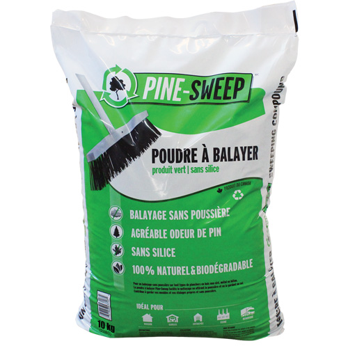 Compos&eacute; de balayage biod&eacute;gradable Pine Sweep, Sac, 22 lb (10 kg) Nuna Depot Inc.