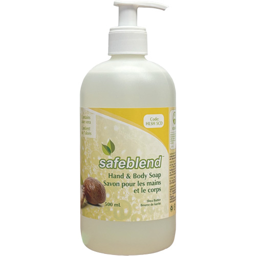 Savon au beurre de karit&eacute; pour les mains et le corps, Liquide, 500 ml, Parfum&eacute; Nuna Depot Inc.