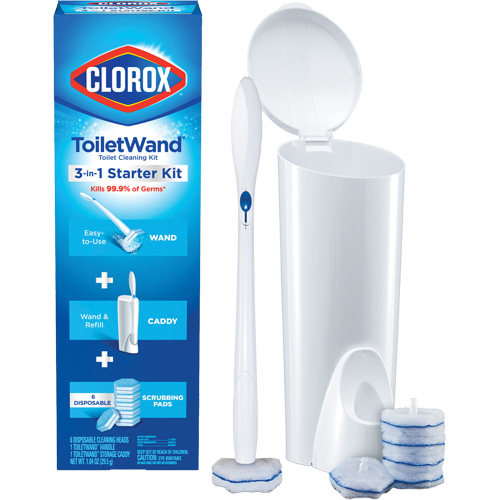 Disinfecting ToiletWand Disposable Cleaner 3-in-1 Starter Kit Nuna Depot Inc.