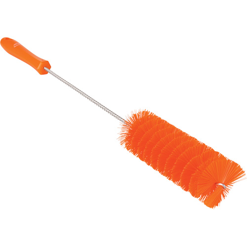 Tube Brush, Medium Bristles, 19-7/10" Long, Orange Nuna Depot Inc.